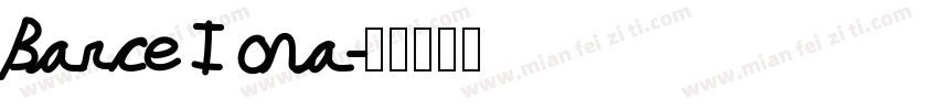 Barce I ona字体转换